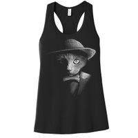 Dapper Cat Women's Racerback Tank