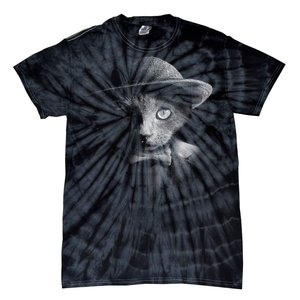 Dapper Cat Tie-Dye T-Shirt