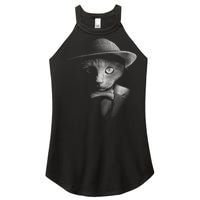 Dapper Cat Women’s Perfect Tri Rocker Tank