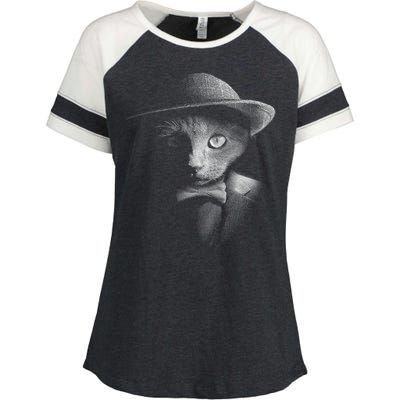 Dapper Cat Enza Ladies Jersey Colorblock Tee