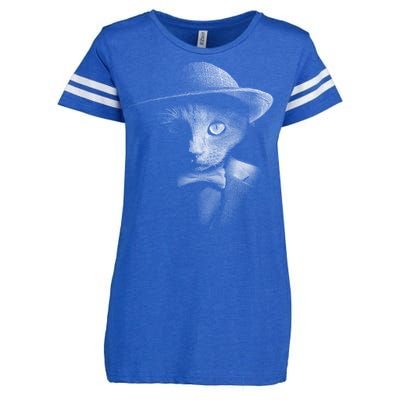 Dapper Cat Enza Ladies Jersey Football T-Shirt