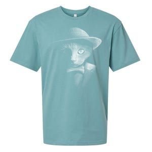 Dapper Cat Sueded Cloud Jersey T-Shirt