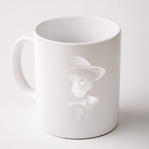 Dapper Cat Coffee Mug