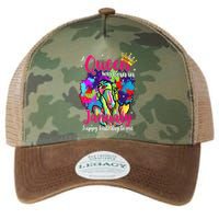 Dashiki A Queen Was Born In January Happy Birthday To Me Legacy Tie Dye Trucker Hat