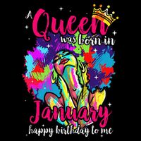 Dashiki A Queen Was Born In January Happy Birthday To Me Impact Tech Backpack