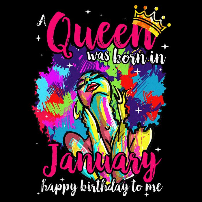 Dashiki A Queen Was Born In January Happy Birthday To Me Impact Tech Backpack