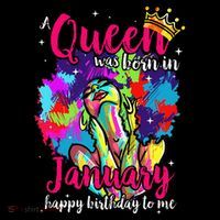 Dashiki A Queen Was Born In January Happy Birthday To Me Flatbill Hat