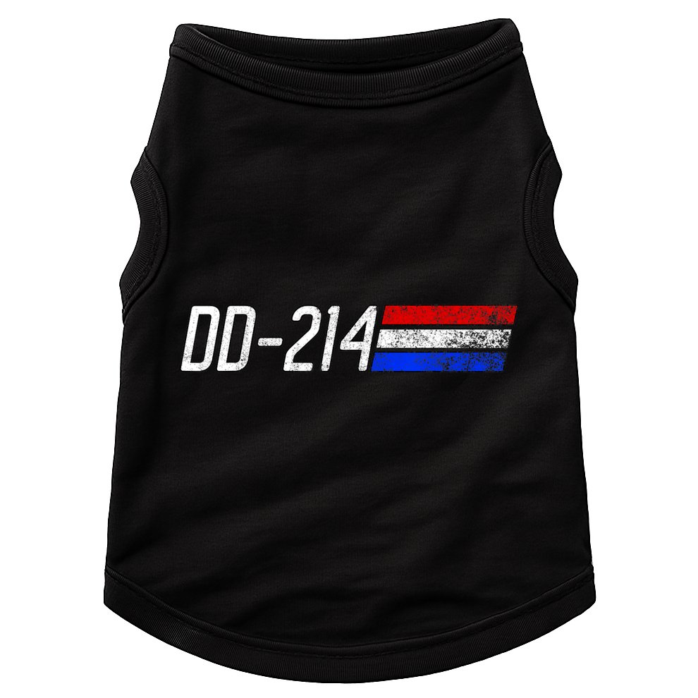 Dd214 Alumni Retired Military Veteran Dd 214 Alumni Doggie Tank