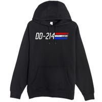 Dd214 Alumni Retired Military Veteran Dd 214 Alumni Premium Pullover Hoodie