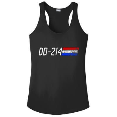 Dd214 Alumni Retired Military Veteran Dd 214 Alumni Ladies PosiCharge Competitor Racerback Tank