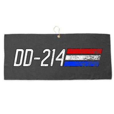 Dd214 Alumni Retired Military Veteran Dd 214 Alumni Large Microfiber Waffle Golf Towel