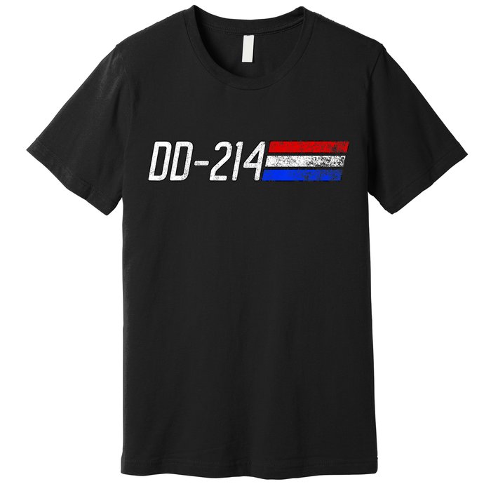 Dd214 Alumni Retired Military Veteran Dd 214 Alumni Premium T-Shirt