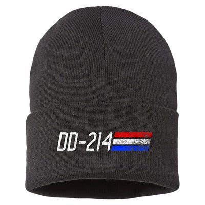 Dd214 Alumni Retired Military Veteran Dd 214 Alumni Sustainable Knit Beanie