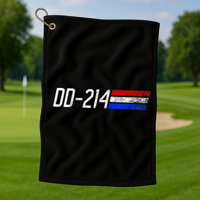 Dd214 Alumni Retired Military Veteran Dd 214 Alumni Golf Towel