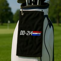 Dd214 Alumni Retired Military Veteran Dd 214 Alumni Golf Towel