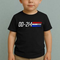 Dd214 Alumni Retired Military Veteran Dd 214 Alumni Toddler T-Shirt