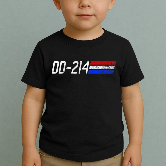 Dd214 Alumni Retired Military Veteran Dd 214 Alumni Toddler T-Shirt