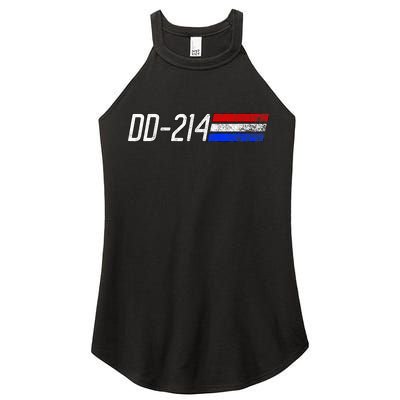 Dd214 Alumni Retired Military Veteran Dd 214 Alumni Women's Perfect Tri Rocker Tank