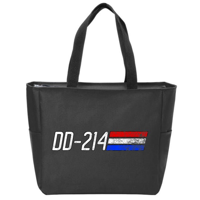 Dd214 Alumni Retired Military Veteran Dd 214 Alumni Zip Tote Bag