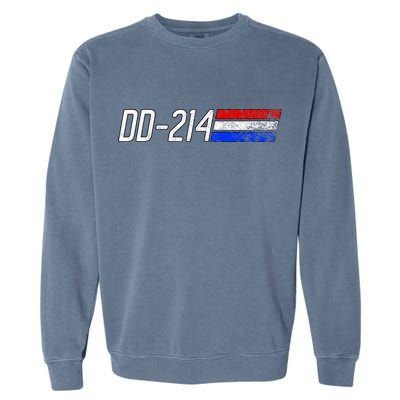 Dd214 Alumni Retired Military Veteran Dd 214 Alumni Garment-Dyed Sweatshirt