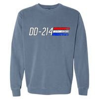 Dd214 Alumni Retired Military Veteran Dd 214 Alumni Garment-Dyed Sweatshirt