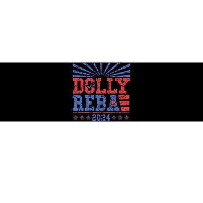 Dolly And Reba 2024 Make America Fancy Again  Bumper Sticker