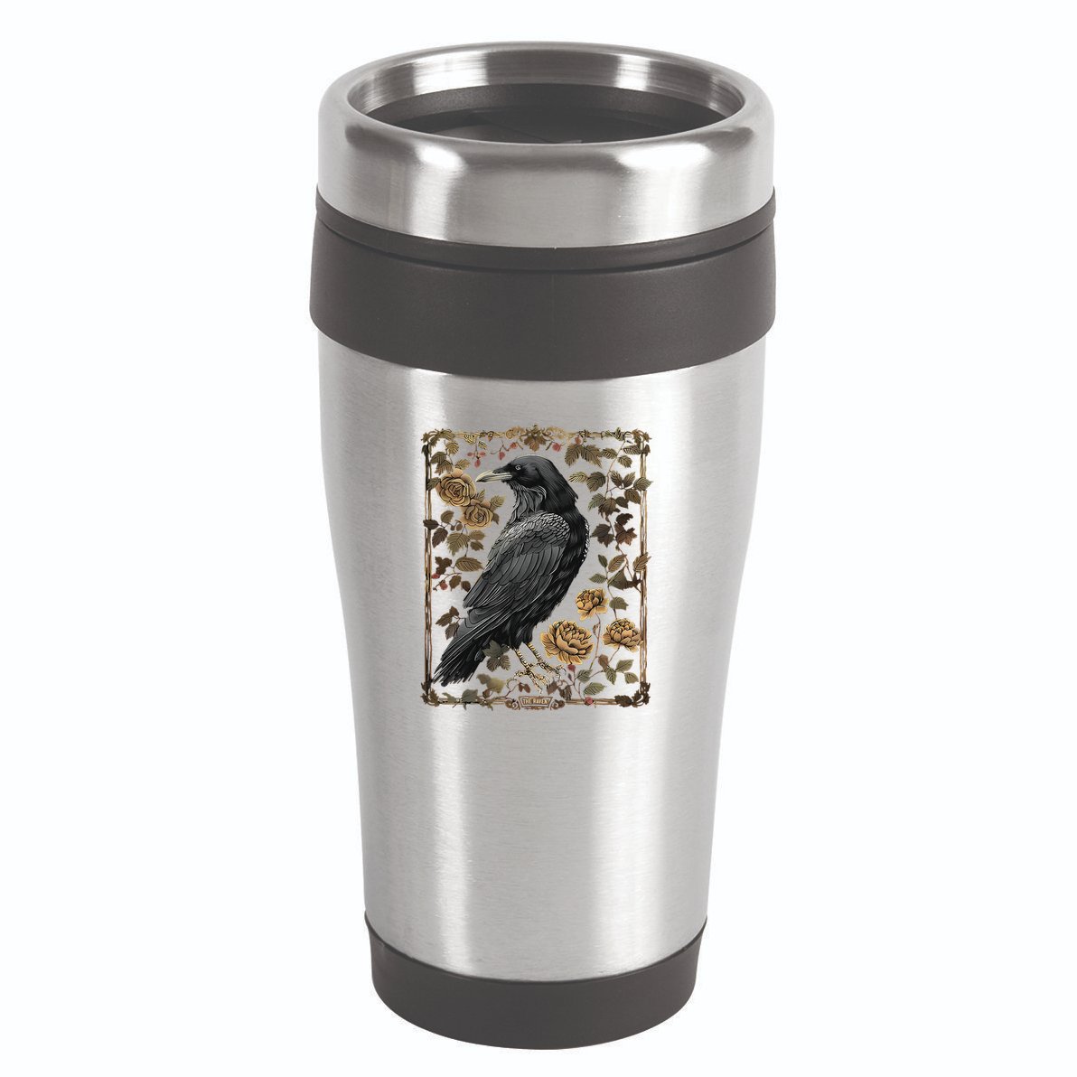 Dark Academia Raven Teacher 16oz Travel Tumbler