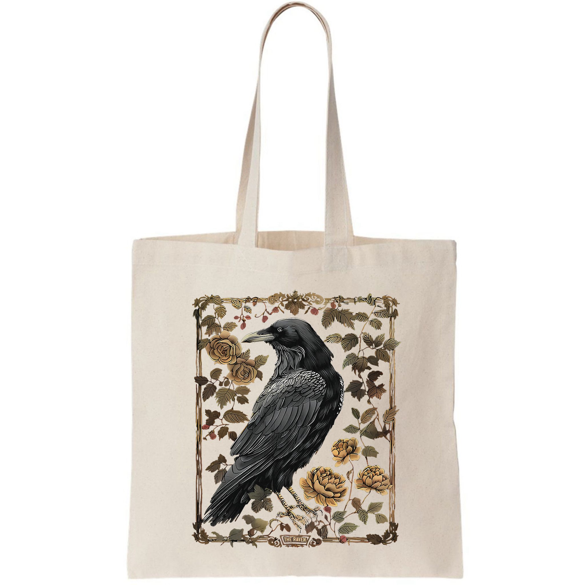 Dark Academia Raven Teacher Bag