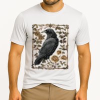 Dark Academia Raven Teacher Cooling Performance Crew T-Shirt