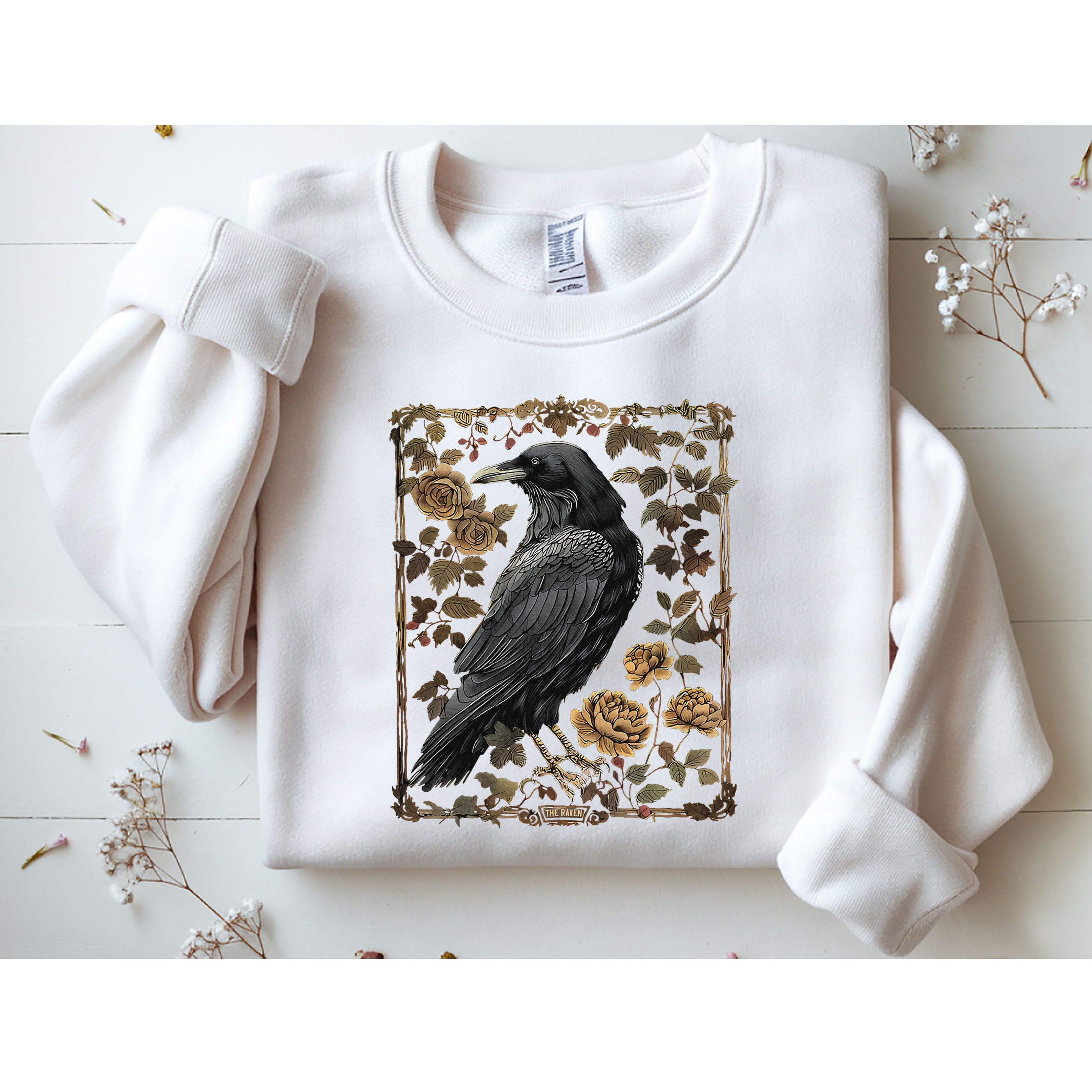 Dark Academia Raven Teacher Sweatshirt