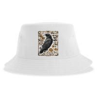 Dark Academia Raven Teacher Sustainable Bucket Hat