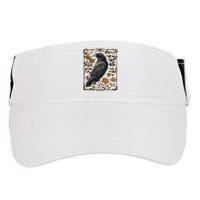 Dark Academia Raven Teacher Adult Drive Performance Visor