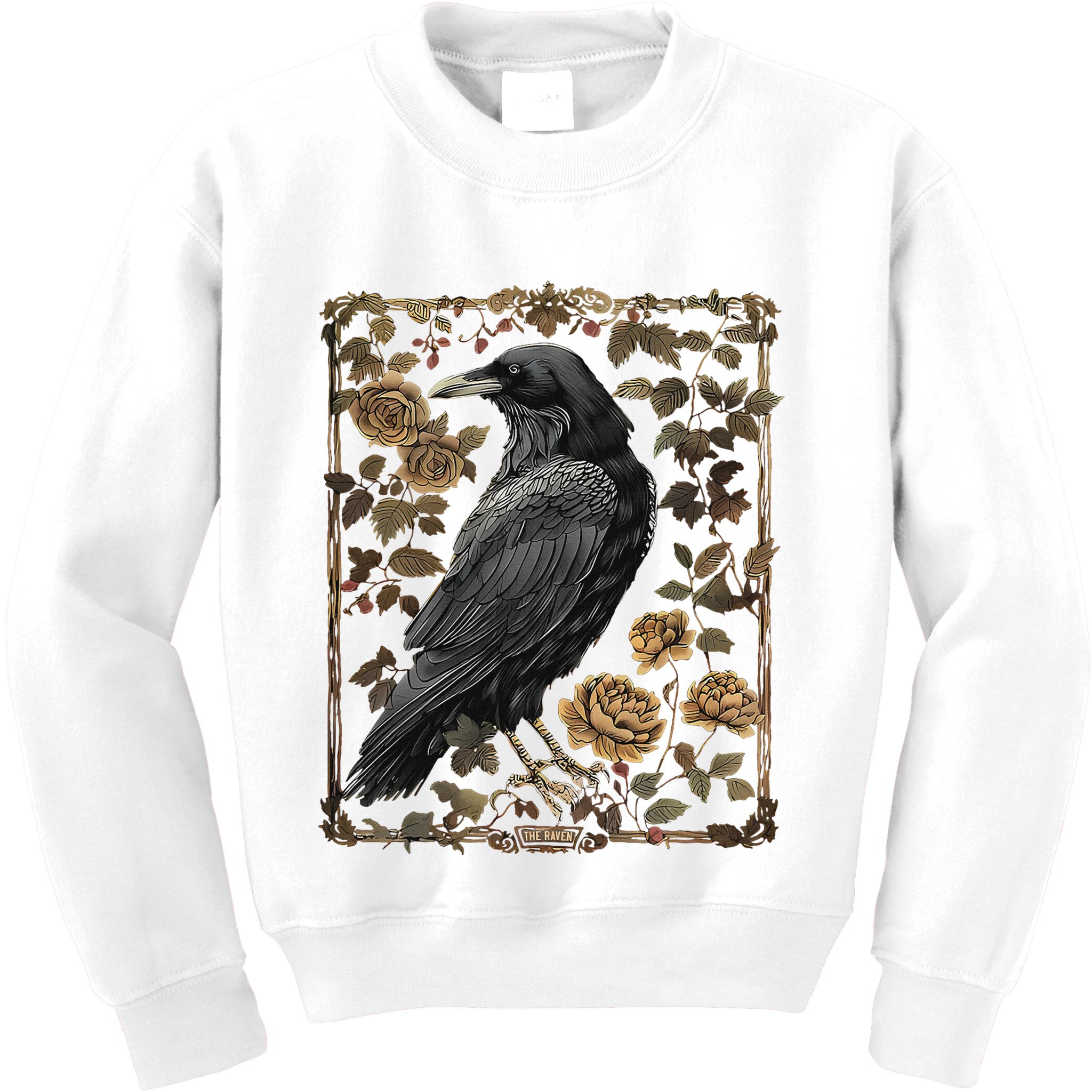 Dark Academia Raven Teacher Kids Sweatshirt