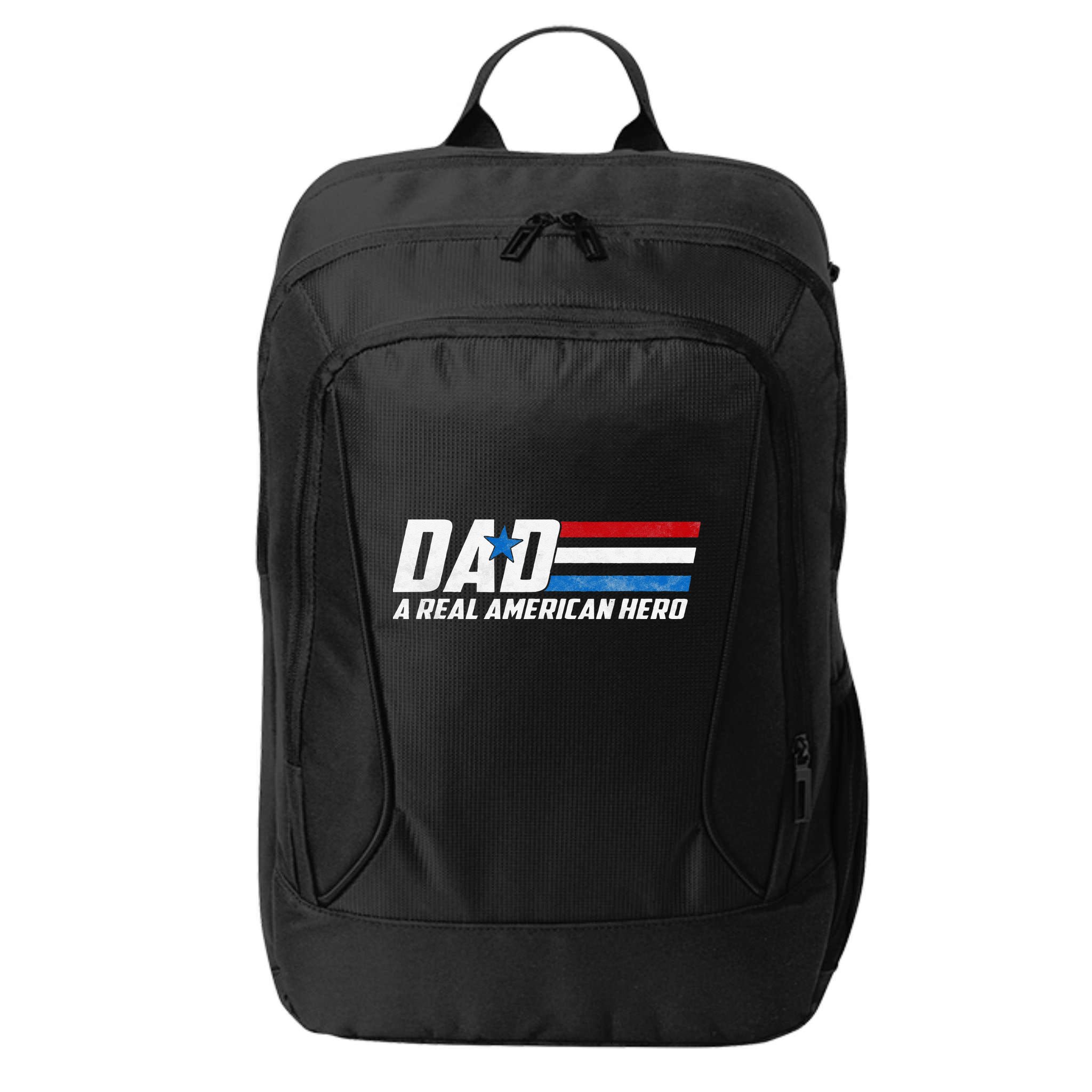 Dad A Real American Hero City Backpack