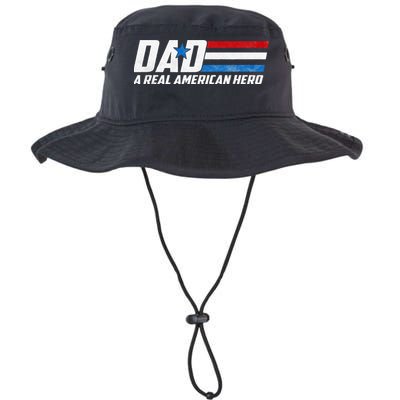 Dad A Real American Hero Bucket Hat