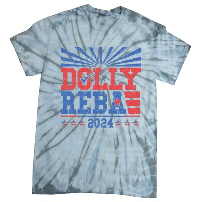 Dolly And Reba 2024 Tie-Dye T-Shirt