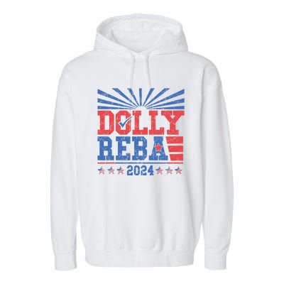 Dolly And Reba 2024 Garment-Dyed Fleece Hoodie