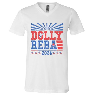 Dolly And Reba 2024 V-Neck T-Shirt