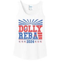 Dolly And Reba 2024 Ladies Essential Tank