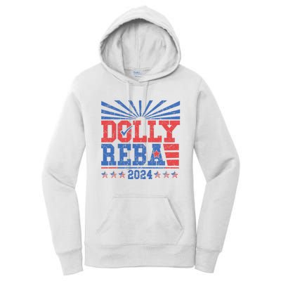 Dolly And Reba 2024 Women's Pullover Hoodie