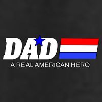 Dad A Real American Hero Cool Comfort Performance Bucket Hat