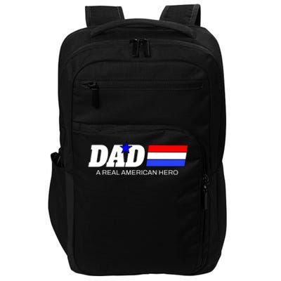 Dad A Real American Hero Impact Tech Backpack