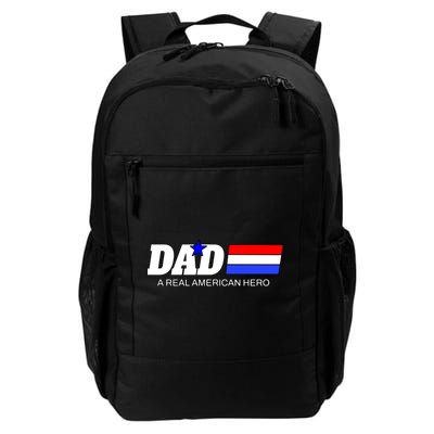 Dad A Real American Hero Backpack