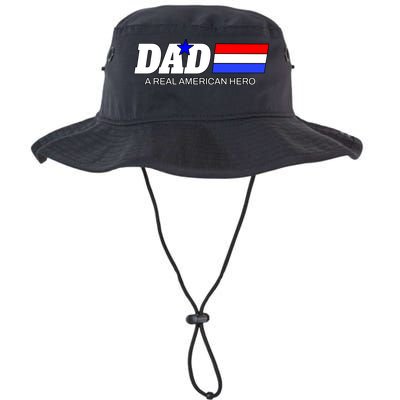 Dad A Real American Hero Bucket Hat