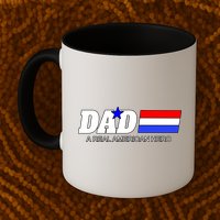 Dad A Real American Hero Mug