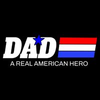 Dad A Real American Hero Wool Snapback Cap
