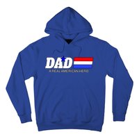 Dad A Real American Hero Hoodie