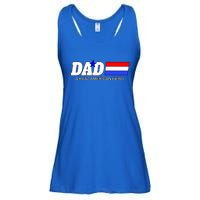 Dad A Real American Hero Ladies Essential Flowy Tank