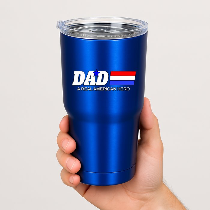 Dad A Real American Hero Tumbler