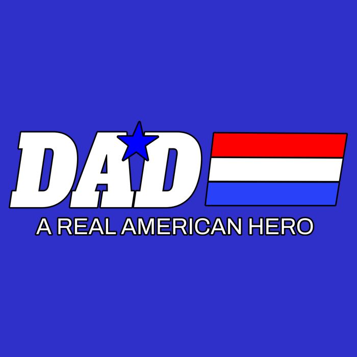 Dad A Real American Hero Womens Tank Top